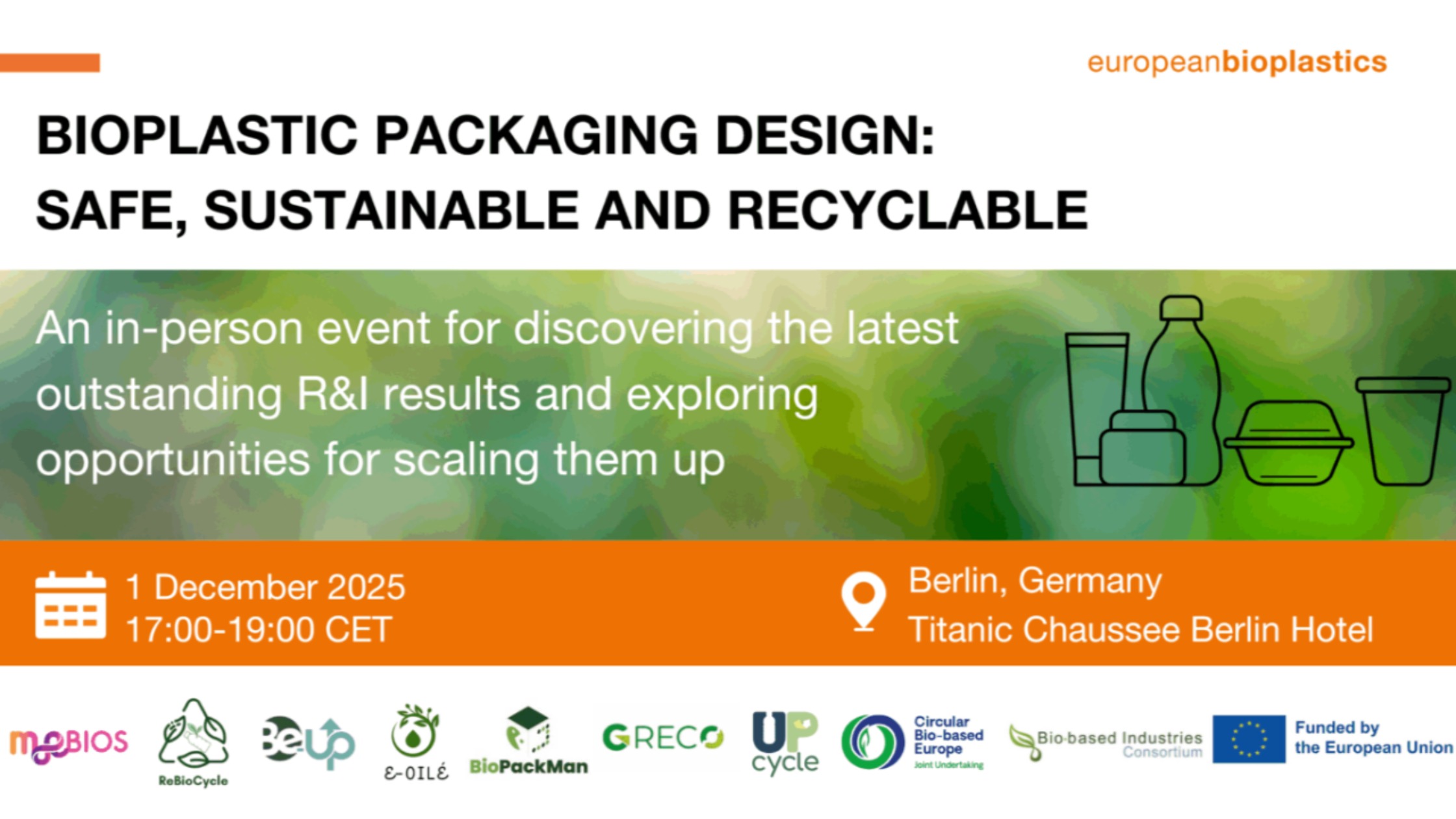 Upcycle Project - Bioplastic Packaging Event