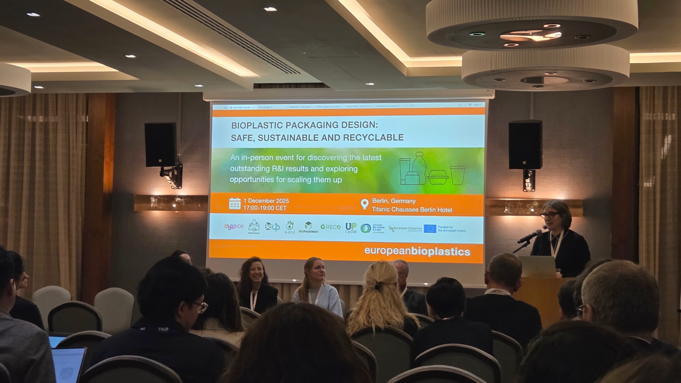 UPCYCLE Project - Berlin Clustering Event on Sustainable Bioplastic Packaging